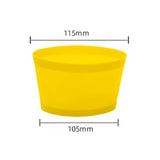 Outside Soccer Shin Pad Holders Wear Resistant for Adults Athletes Women Man L Yellow