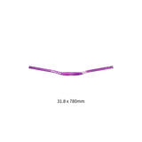 Maxbell Maxbell Mountain Bike Handlebar 31.8mm Clamp Sturdy Handle Bar for BMX Biking Riding Violet