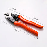 Maxbell Maxbell Bike Brake Cable Cutter Accessories Multipurpose Portable Strong Wire Cutter orange