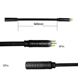 Maxbell Maxbell Motor Extension Wire Connector Conversion Kits Electric Bicycle Fittings 60cm