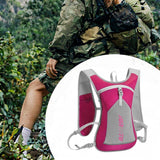 Maxbell Maxbell Hydration Pack Multifunctional Hydration Backpack for Cycling Camping Hiking Rose Red