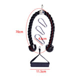 Maxbell Maxbell Cable Machine Attachment Set Pull Down Rope for Weight Lifting Lats Shoulder