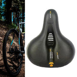 Maxbell Maxbell Bicycle Saddle Shock Absorption Wide Saddle Comfortable Waterproof Bike Seat Yellow