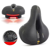 Maxbell Maxbell Bicycle Saddle Shock Absorption Wide Saddle Comfortable Waterproof Bike Seat Yellow