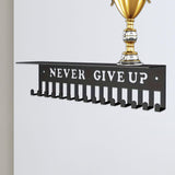 Maxbell 2xMedal Hanger Metal Gymnastics Medal Storage Rack for Running Race Volleyball