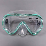 Maxbell Maxbell Dry Snorkel Set Diving Mask Snorkeling Gear for Snorkeling Diving Freediving Blue Green