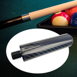 Maxbell Maxbell Pool Cue Extender 8inch Ultralight Carbon Fiber Billiards Pool Cue Extension Style E