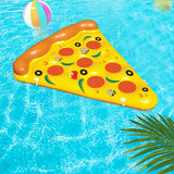 Maxbell Inflatable Pizza Slice Pool Float PVC Inflatable Pool Float for Water Sports