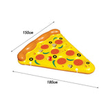 Maxbell Inflatable Pizza Slice Pool Float PVC Inflatable Pool Float for Water Sports