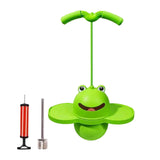 Maxbell Maxbell Pogo Ball with Handle Pogo Jump Toy with Ball Pump for Games Workout Fitness Green