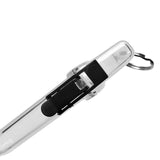 Maxbell 4xWaterproof ID Badge Holder Case Clear Vertical for Credit Cards Keys Boating