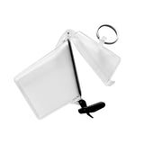 Maxbell 4xWaterproof ID Badge Holder Case Clear Vertical for Credit Cards Keys Boating