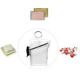 Maxbell 5xWaterproof ID Badge Holder Case Clear Vertical for Credit Cards Keys Boating