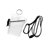 Maxbell 3xWaterproof ID Badge Holder Case Clear Vertical for Credit Cards Keys Boating