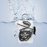 Maxbell 3xWaterproof ID Badge Holder Case Clear Vertical for Credit Cards Keys Boating