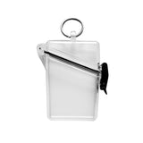 Maxbell 4xWaterproof ID Badge Holder Case Clear Vertical for Credit Cards Keys Boating