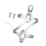Maxbell Bike Water Bottle Holder Water Kettle Bracket for Road Bikes Outdoor Cycling Silver