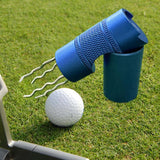 Maxbell 2xPutting Green Fork Golf Bag Accessories Gift Portable Golf Divot Repair Tool