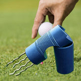 Maxbell 2xPutting Green Fork Golf Bag Accessories Gift Portable Golf Divot Repair Tool