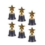 Maxbell 6x Trophy Award Trophy Cups Prop Celebrations Events Game Mini Star Trophies