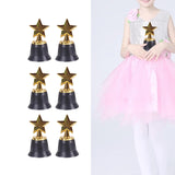 Maxbell 6x Trophy Award Trophy Cups Prop Celebrations Events Game Mini Star Trophies