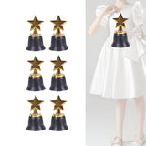 Maxbell 6x Trophy Award Trophy Cups Prop Celebrations Events Game Mini Star Trophies
