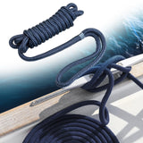 Maxbell 2xBoat Dock Lines Wear Resistant Hanger Line Docking Boat Lines Double Braided
