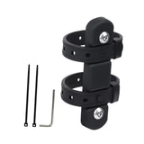 Maxbell Bike Water Bottle Cage Mount Base Silicone for Riding Road Bike Folding Bike Black