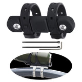 Maxbell Bike Water Bottle Cage Mount Base Silicone for Riding Road Bike Folding Bike Black