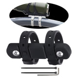 Maxbell Bike Water Bottle Cage Mount Base Silicone for Riding Road Bike Folding Bike Black