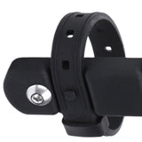 Maxbell Bike Water Bottle Cage Mount Base Silicone for Riding Road Bike Folding Bike Black