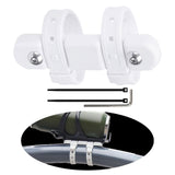 Maxbell Bike Water Bottle Cage Mount Base Silicone for Riding Road Bike Folding Bike White