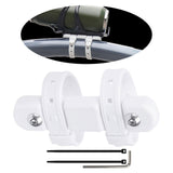 Maxbell Bike Water Bottle Cage Mount Base Silicone for Riding Road Bike Folding Bike White