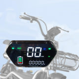 Electric Bike Speedometer Gauge Electric Bike Tachometer Odometer Spare Part