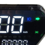 Electric Bike Speedometer Gauge Electric Bike Tachometer Odometer Spare Part