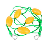 Maxbell 5M Float Pool Rope Competition Preassembled Separating Depth with Hooks