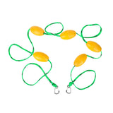Maxbell 5M Float Pool Rope Competition Preassembled Separating Depth with Hooks