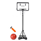 Maxbell Kids Basketball Hoop with Stand Portable for Background Living Room 148cm to 198cm