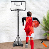 Maxbell Kids Basketball Hoop with Stand Portable for Background Living Room 148cm to 198cm