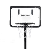 Maxbell Kids Basketball Hoop with Stand Portable for Background Living Room 148cm to 198cm