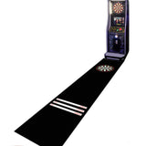 Maxbell Dart Carpet Accessories Heavy Duty Indoor Outdoor with Throw Lines Dart Mat Black