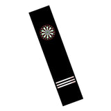 Maxbell Dart Carpet Accessories Heavy Duty Indoor Outdoor with Throw Lines Dart Mat Black