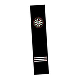 Maxbell Dart Carpet Accessories Heavy Duty Indoor Outdoor with Throw Lines Dart Mat Black