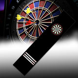 Maxbell Dart Carpet Accessories Heavy Duty Indoor Outdoor with Throw Lines Dart Mat Black