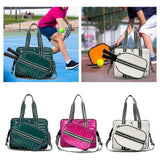 Maxbell 2pcs Tennis Bags Racket Duffels Portable Detachable Tennis Racket Bags