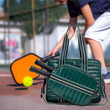 Maxbell 2pcs Tennis Bags Racket Duffels Portable Detachable Tennis Racket Bags