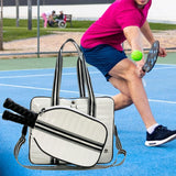 Maxbell 2pcs Tennis Bags Racket Duffels Portable Detachable Tennis Racket Bags