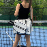 Maxbell 2pcs Tennis Bags Racket Duffels Portable Detachable Tennis Racket Bags