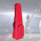 Maxbell Fencing Backpack Accessory Fencers Reliable Sports Premium Practical Handbag Red