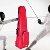 Maxbell Fencing Backpack Accessory Fencers Reliable Sports Premium Practical Handbag Red